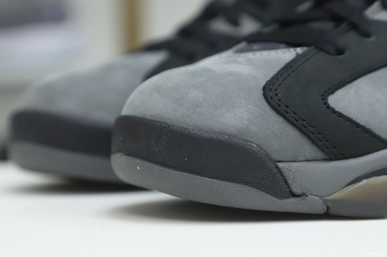 1st Kicks Shoes PARIS X 'IRON UrbanStyle 2004 Kimikick SAINT-GERMAIN 6 GREY' RETRO AIR JORDAN 1109